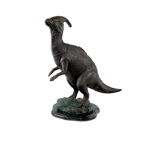 Parasaurolophus Dinosaur Table-top Bronze Statue