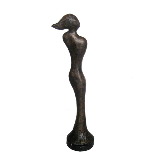 Abstract Lady Table-top Bronze Statue