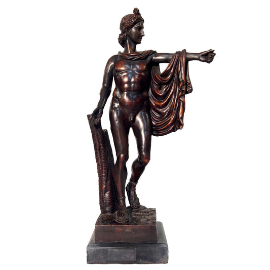 Apollo Table-top Bronze Statue