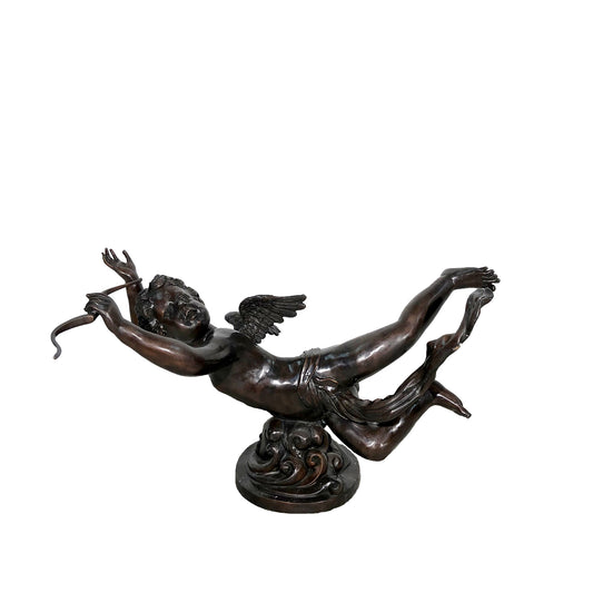 Cupid Coffee Table Bronze Statue