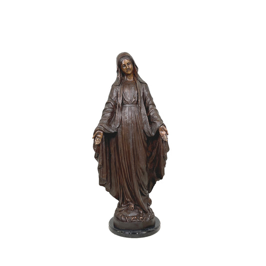 Madonna Table-top Bronze Statue