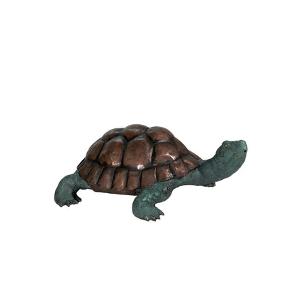 Medium Turtle Fountain Bronze Statue