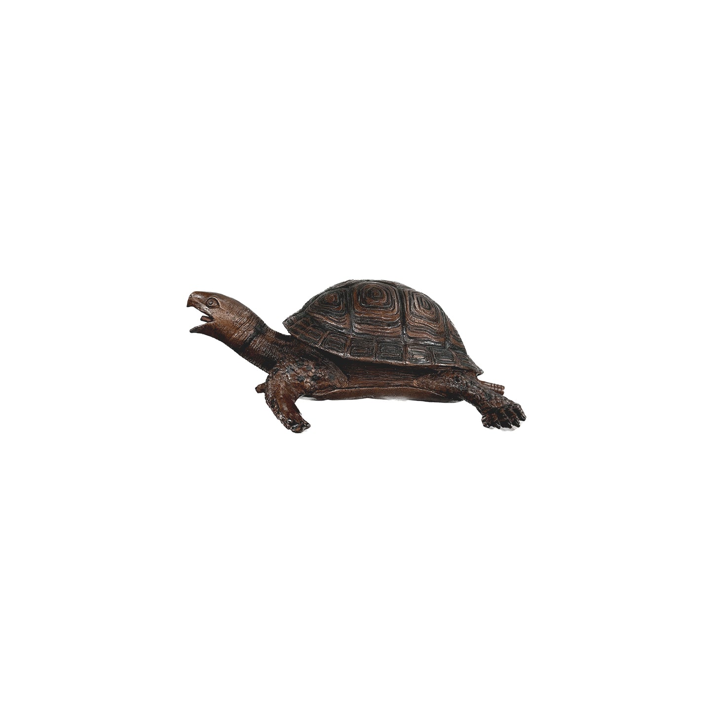 Box Turtle Fountain Bronze Statue