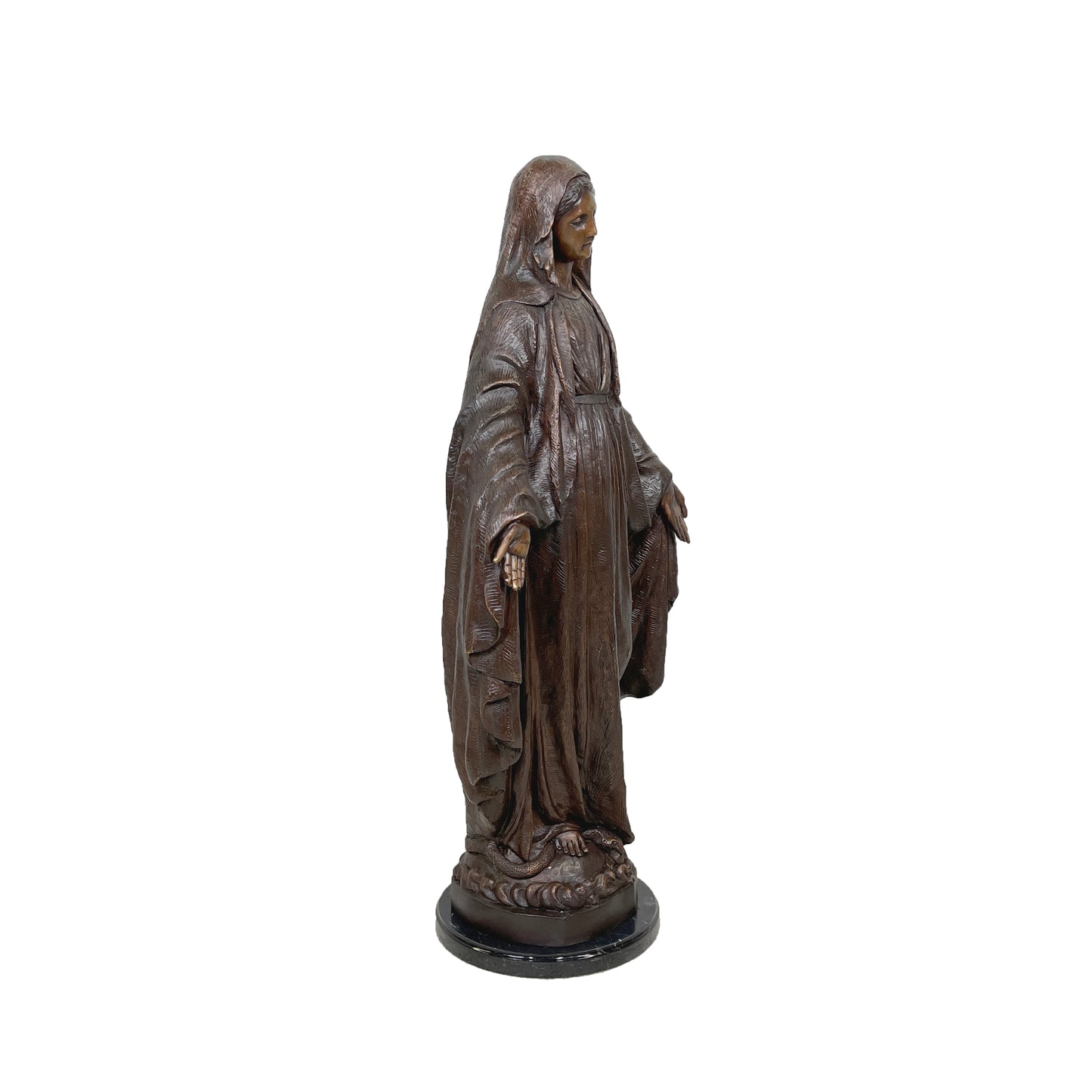 Madonna Table-top Bronze Statue