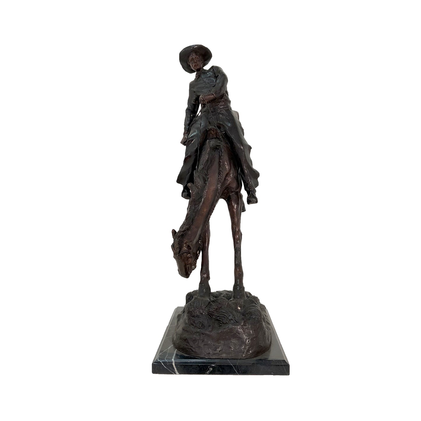 Remington Outlaw Table-top Bronze Statue