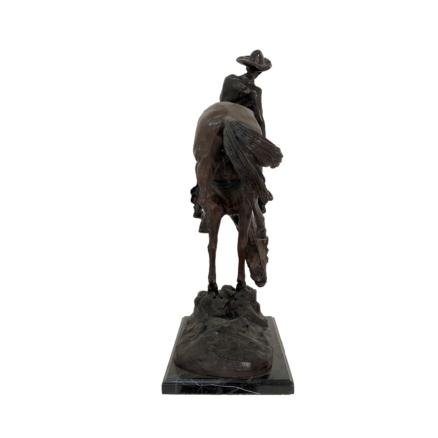 Remington Outlaw Table-top Bronze Statue