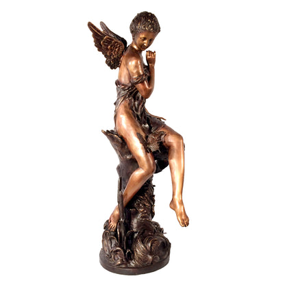 Butterfly Lady Fountain Bronze Statue