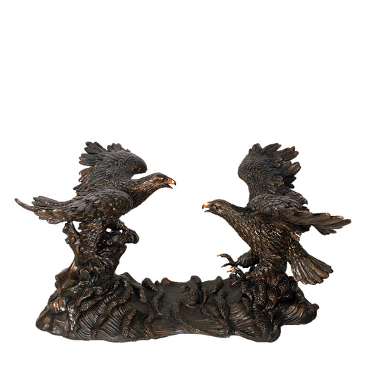 Eagle Duo Bronze Table Base