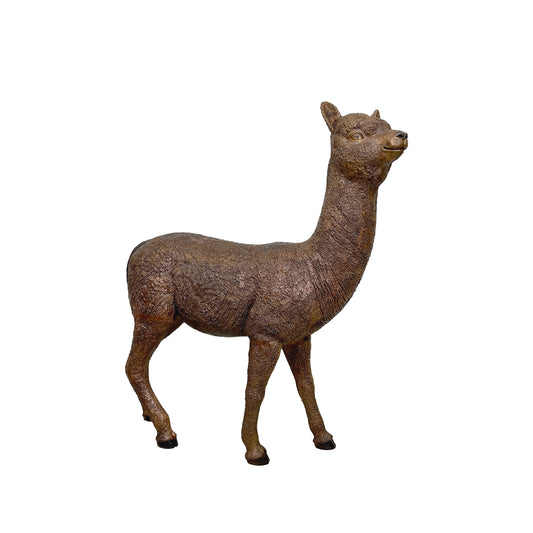 Alpaca Bronze Statue