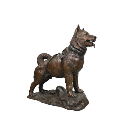 Balto Bronze Statue