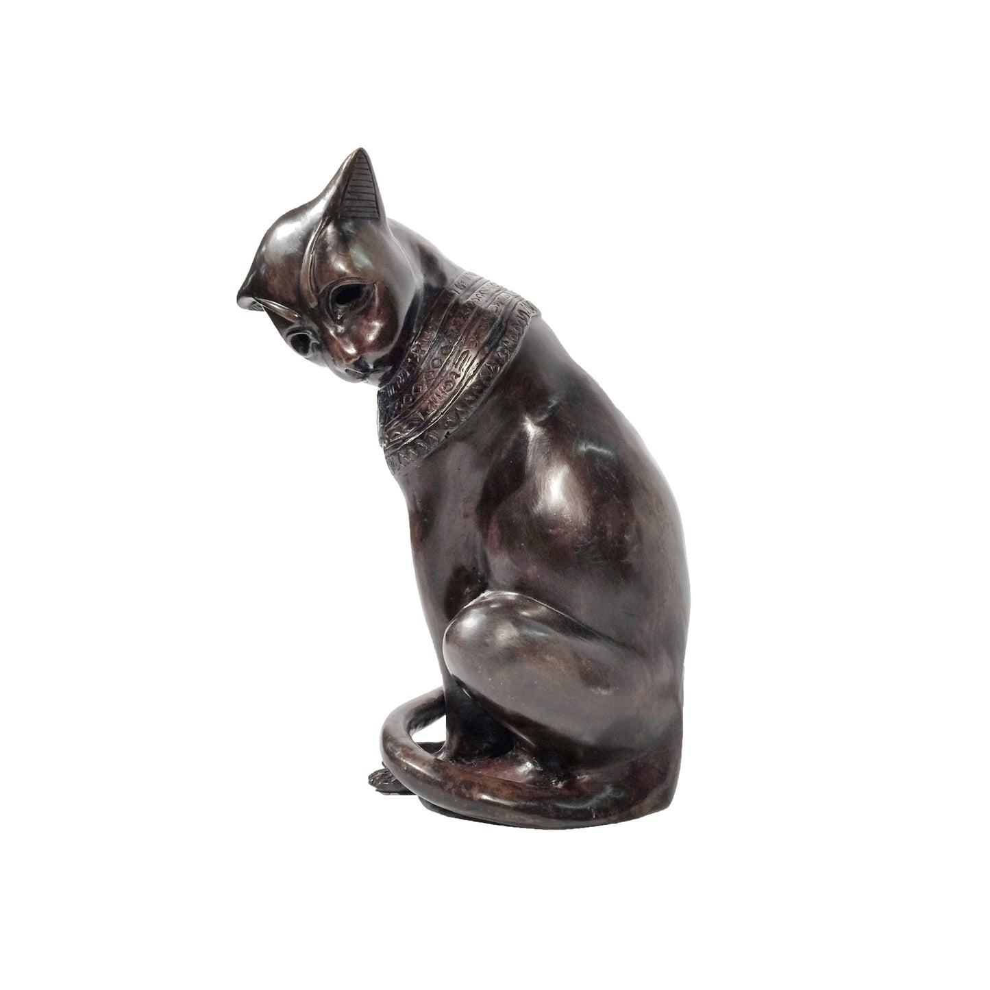 Egyptian Cat Table-top Bronze Statue