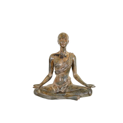 Namaste Table-top Bronze Statue